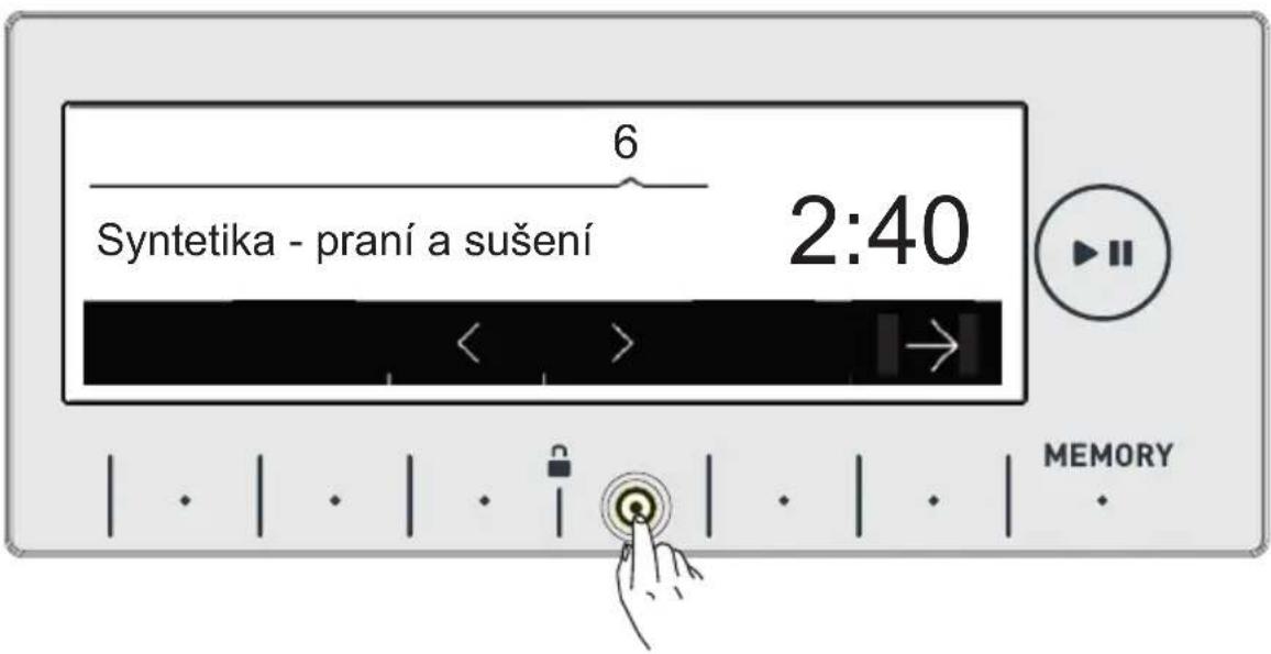 6 Syntetika - praní a sušení 2:40 MEMORY