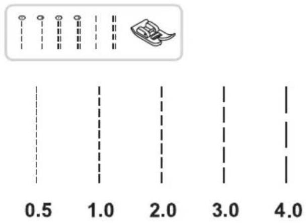 VERITAS Anna - Straight stitch - 1