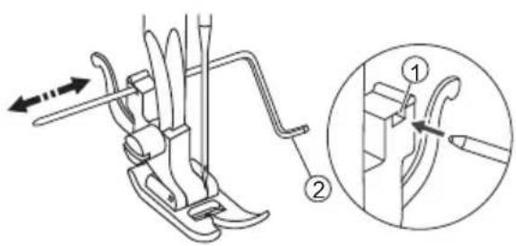 VERITAS Anna - Remove the presser foot - 5
