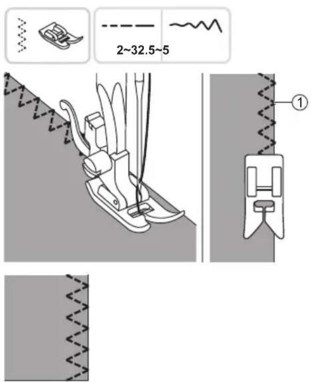 VERITAS Anna - Overcasting stitch - 1