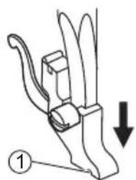 VERITAS Anna - Remove the presser foot - 2