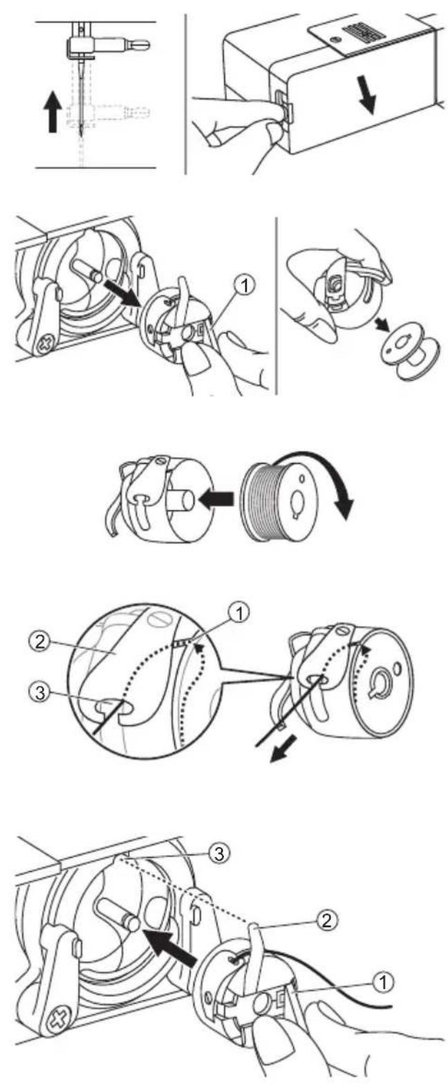 VERITAS Anna - Inserting the bobbin - 1