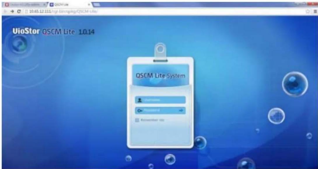 UiOStor QSCM Lite 10.14 QSCM Lite System Passive Passive of Remember Now