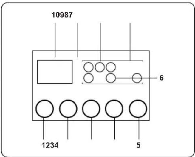 Romo RWF1068LS - Elektronický displej - 1