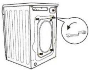 AMICA PPS 7203 SW - Odstranění přepravních pojistek - 1