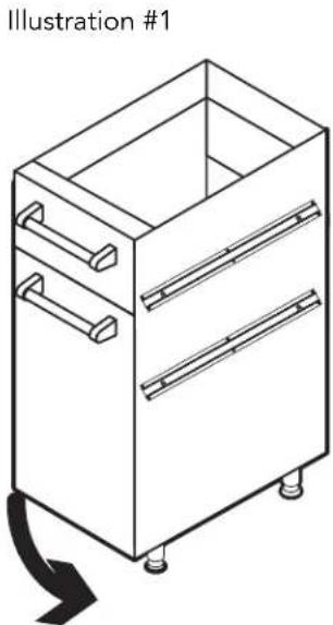 VIKING VSP30 - TO INSTALL CABINETS: - 1
