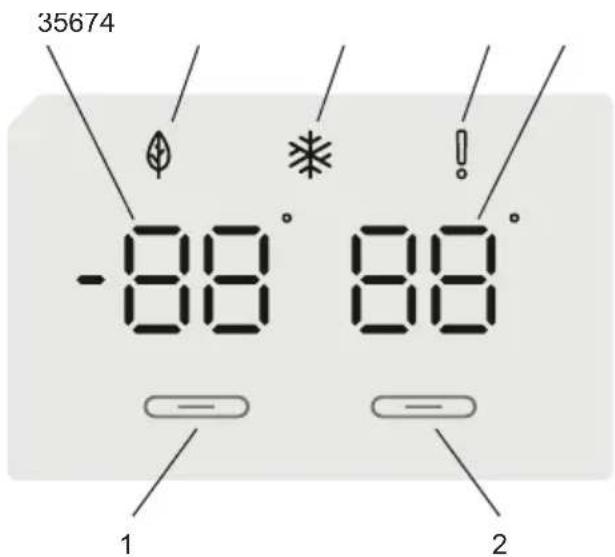Concept LKR7460BER - Displej a ovládací panel - 1