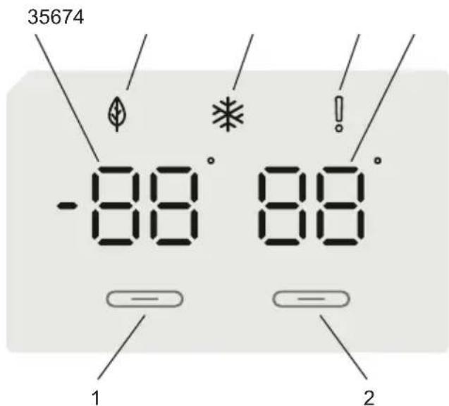Concept LKR7460BER - Display and Control Panel - 1