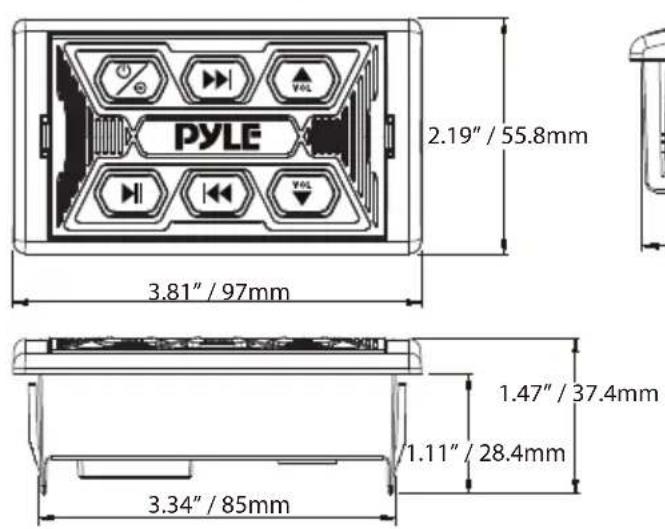 Pyle PLUTV49BTR - PLAYING MUSIC - 3