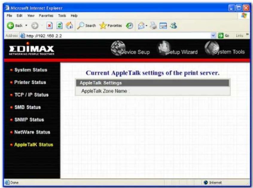 Edimax PS-1206P - AppleTalk - 1