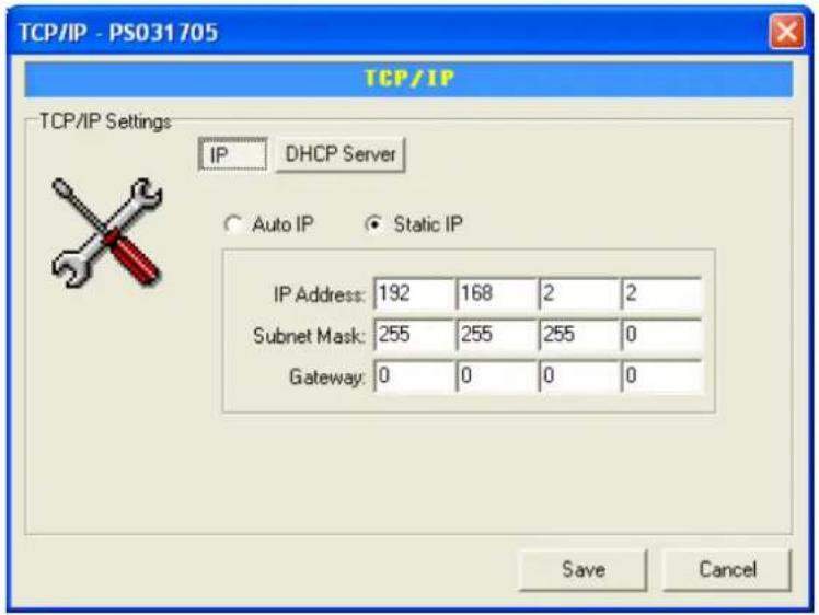 Edimax PS-1206P - TCP/IP Configuration - 1