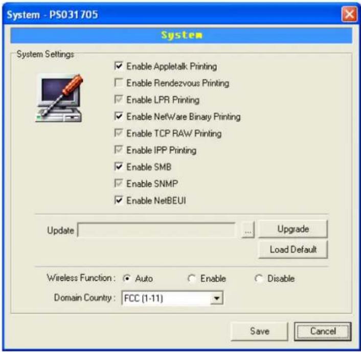 Edimax PS-1206P - System Configuration - 1