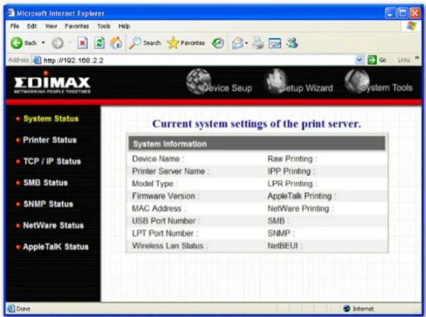 Edimax PS-1206P - System - 1