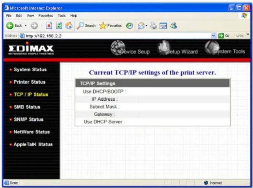 Edimax PS-1206P - TCP/IP - 1