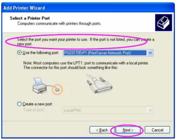 Edimax PS-1206P - Windows Add Printer Procedure - 3
