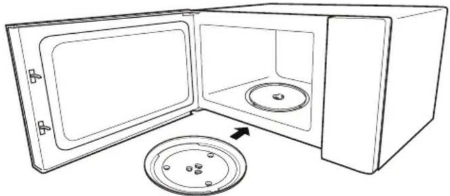 GORENJE BMI251SG3BG - Mikrovilņu krāsns daju un piederumu nosaukumi - 8