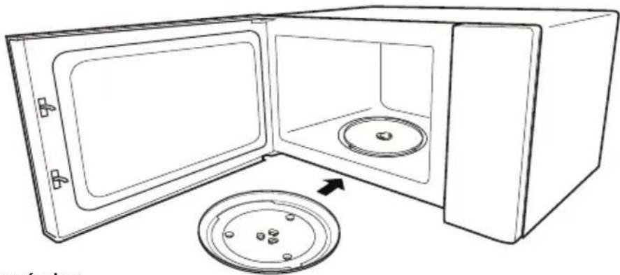 GORENJE BMI251SG3BG - Názvy částí trouby a příslušenství - 7