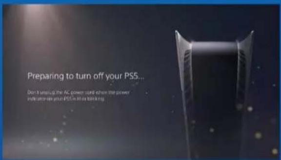 Preparing to turn off your PSS... Don't stop the AC power card when the power indicates your PSS in my blocking