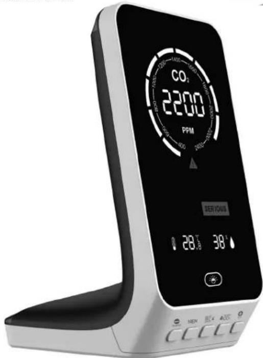 TFA AirCO2ntrol Up 31.5010.02 - AIR CO _2 NTROL UP - CO _2 Monitor - 3