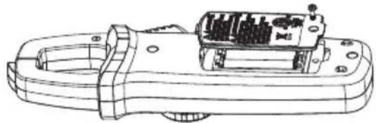Uni-T UT-203R - Battery replacement - 1
