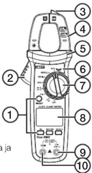 1 2 3 4 5 6 7 8 9 10 True RMS AC/REF CLAMP METER a ja