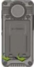 JCB ToughPhone TP802 - Installation of battery - 1