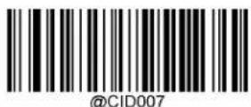 Newland FM3080 Hind - Restore the default Code IDs of all symbologies: - 6
