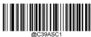 Newland FM3080 Hind - Enable/Disable Code 39 Full ASCII - 2