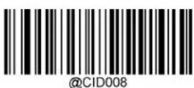 Newland FM3080 Hind - Restore the default Code IDs of all symbologies: - 7