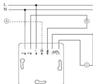 SCHNEIDER DTH-16 - Wiring the thermostat - 1