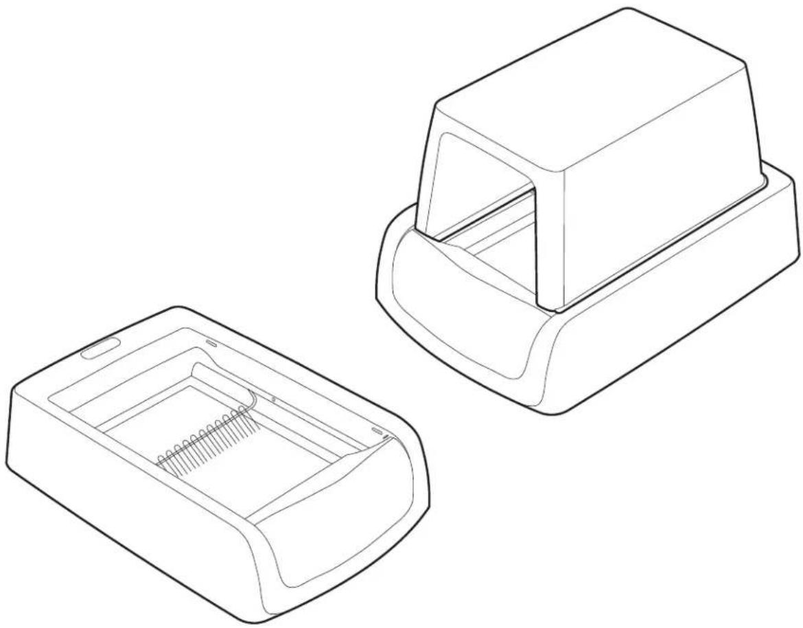 PETSAFE ScoopFree PAL00-16806 - ScoopFree® Covered Self-Cleaning Litter Box - 1