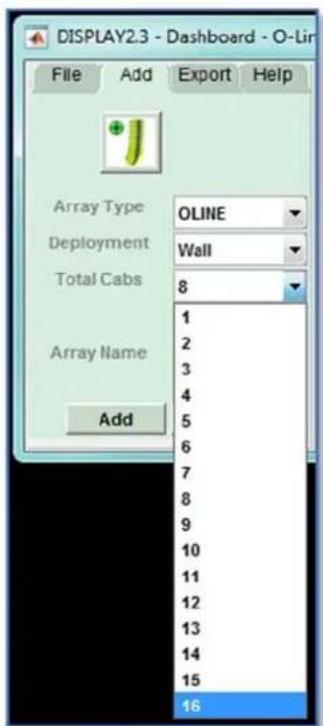 Martin Audio Display 2.3 - Add an Array - 17