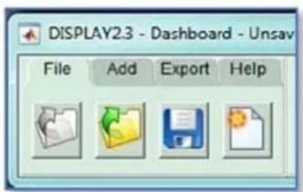 Martin Audio Display 2.3 - Application menu - 2