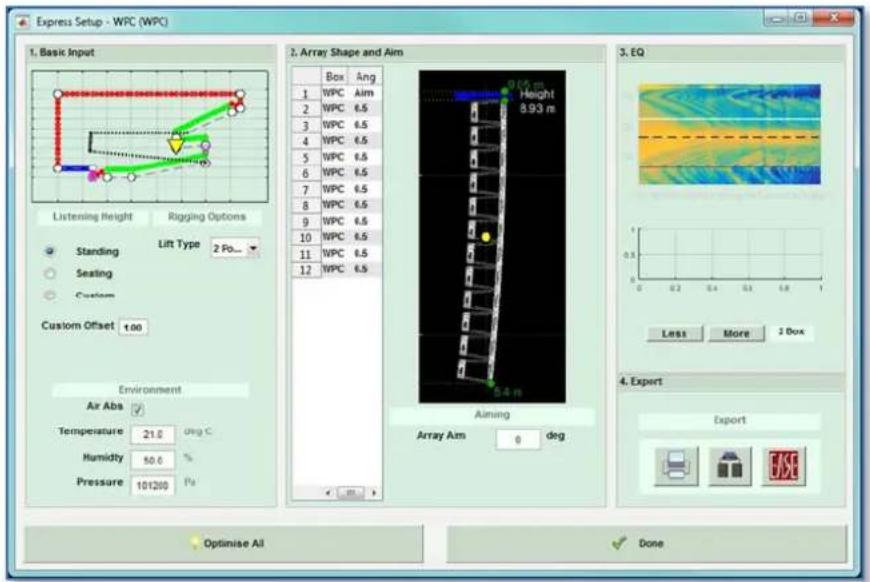 Martin Audio Display 2.3 - Click on the icon to add your array - 9