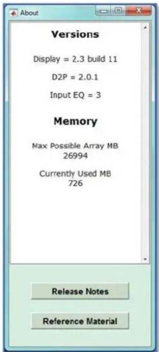 Martin Audio Display 2.3 - Application menu - 7