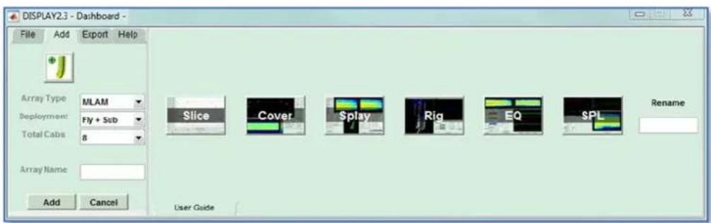 Martin Audio Display 2.3 - Adding additional arrays - 1