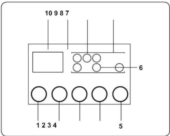 10 9 8 7 6 1 2 3 4 5
