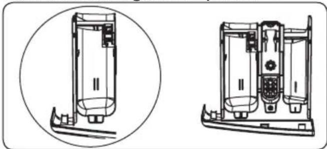 SHARP ES-GFB7143WD-EE - Main wash detergent compartment: - 1