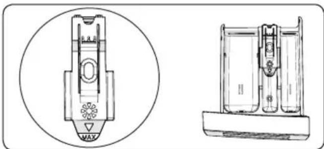 SHARP ES-NFB814AWC-EE - Aviváž, škrob, prací prostředek: - 1