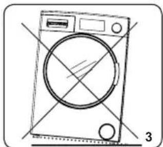 SHARP ES-NFA8121WD-EE - Prilagoditev stopal / Prilagajanje nastavljivih nog - 3