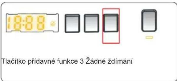 18:88 Tlačitko prídavné funkce 3 Žádné ždímání