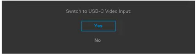 DELL UltraSharp U3223QZ - OSD warning messages - 6