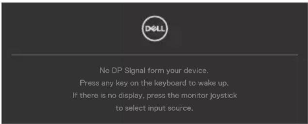DELL UltraSharp U3223QZ - OSD warning messages - 4
