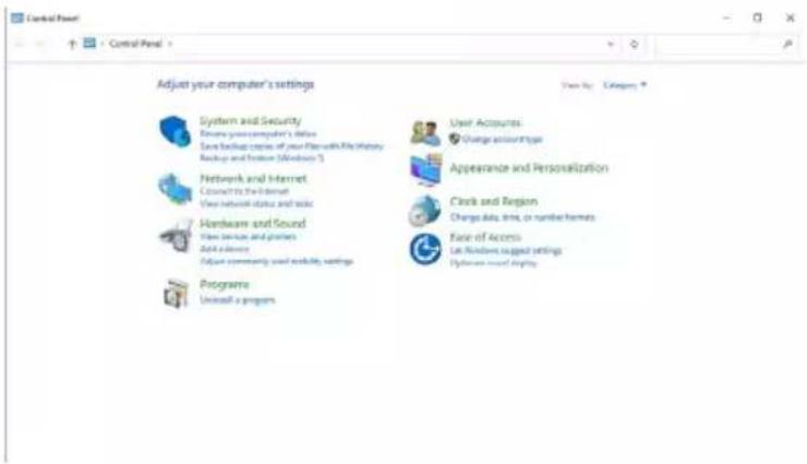 DELL UltraSharp U3223QZ - Go to Control Panel. - 1