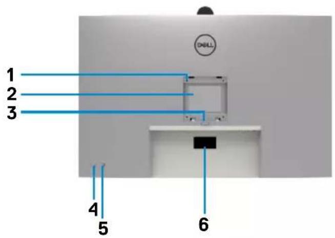 DELL UltraSharp U3223QZ - Identifying parts and controls - 3