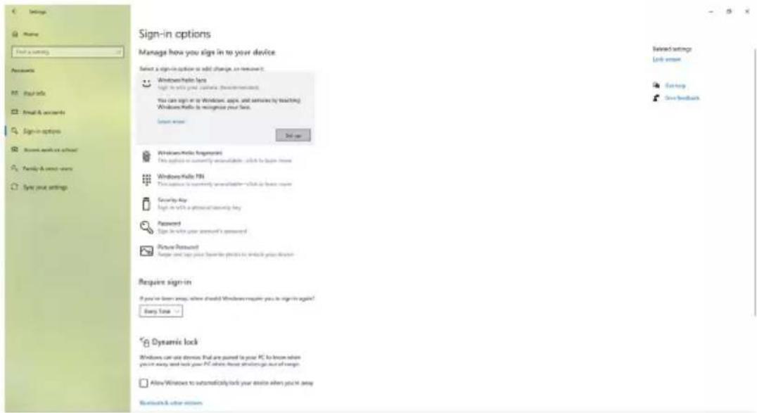 DELL UltraSharp U3223QZ - Setting up Windows Hello - 2
