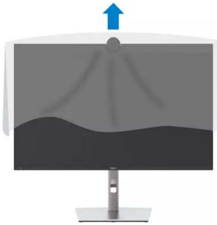 DELL UltraSharp U3223QZ - To attach the monitor stand: - 10