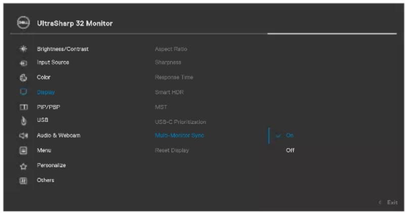 DELL UltraSharp U3223QZ - NOTE: MMS is not supported over HDMI interface. - 1