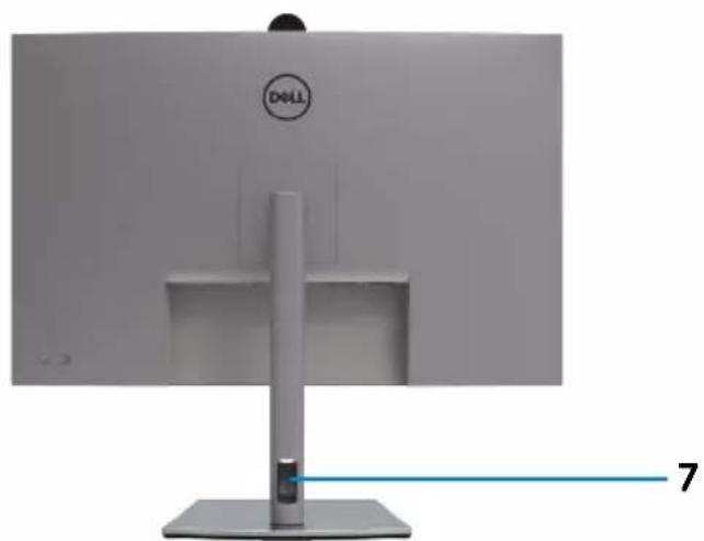 DELL UltraSharp U3223QZ - Identifying parts and controls - 4