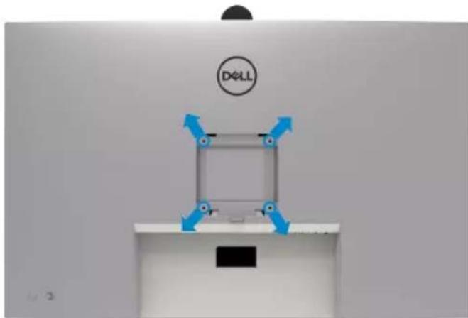 DELL UltraSharp U3223QZ - Wall mounting (Optional) - 1